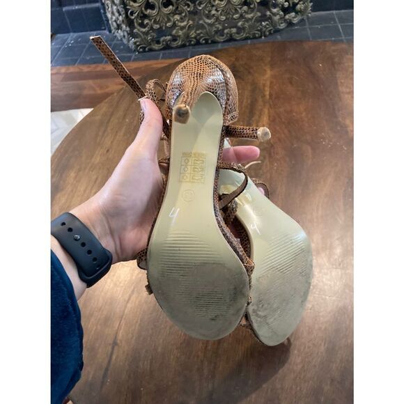 M068 snake print high heels sandals‎ - Picture 5 of 5